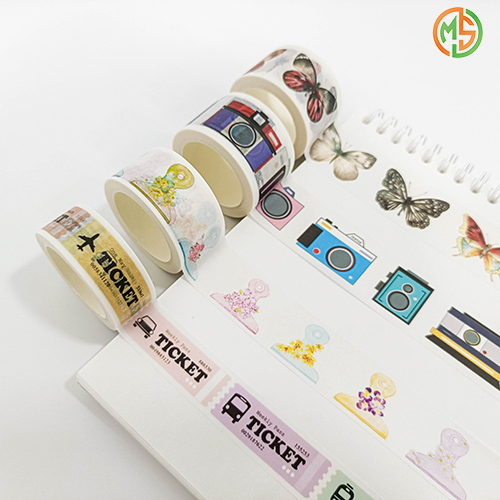 Cute Cartoon Sticker Adhesive Roll Washi Tapes