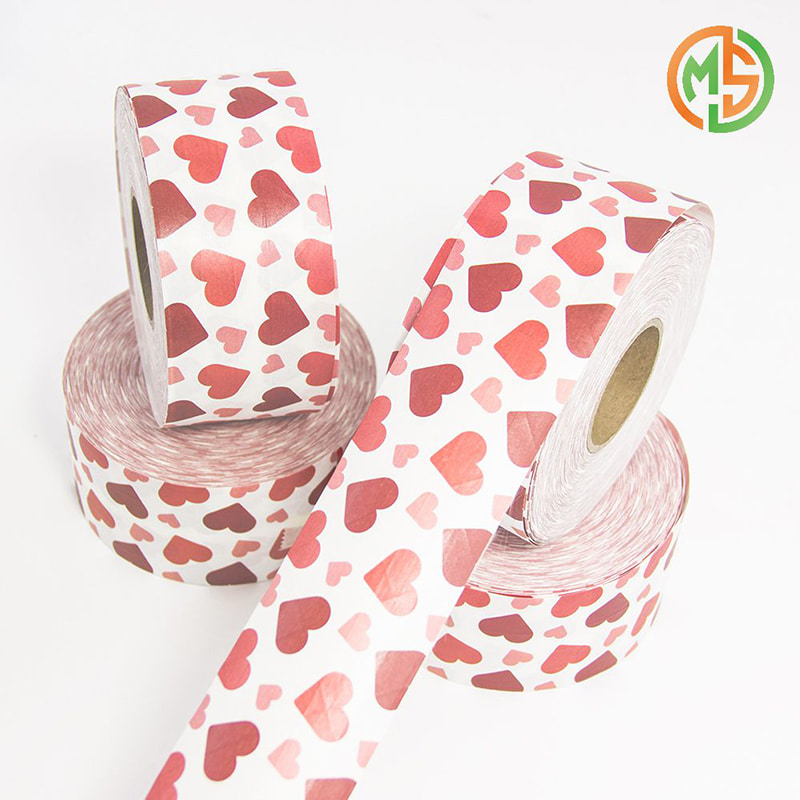 High Adhesion Printing Logo Self Adhesive Kraft Paper Tape