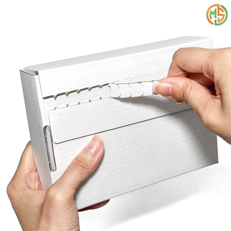 Mailer Shipping Box With Zipper