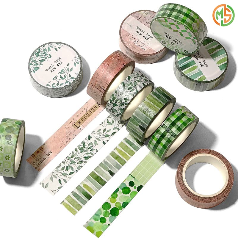 Custom Full Color Printing Washi Tape Roll