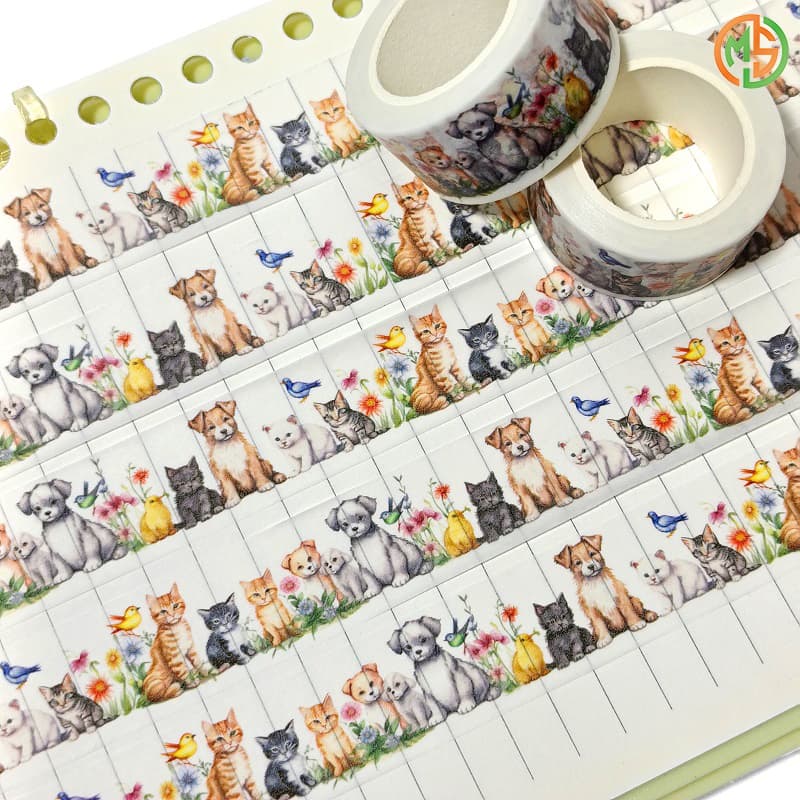 CMYK Wholesale Custom Washi Tape 