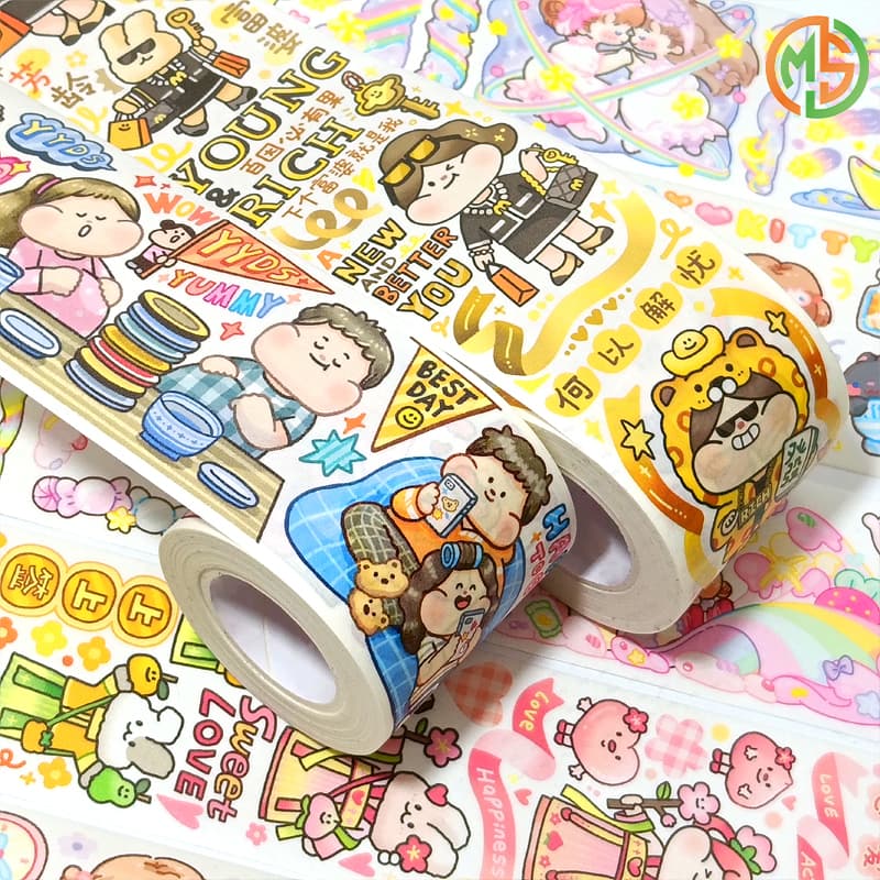 Kawaii  Scrapbooking Sticker Masking Tape