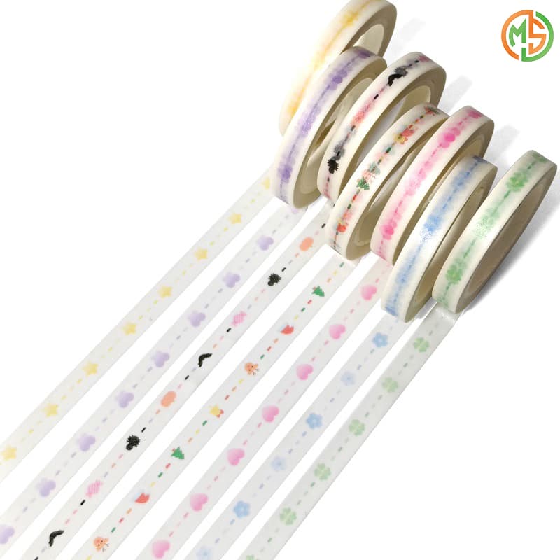 Decorative Journal Adhesive Ultra-fine Stickers Masking Tape